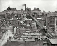 Cincinnati Ohio circa  Mount Adams incline